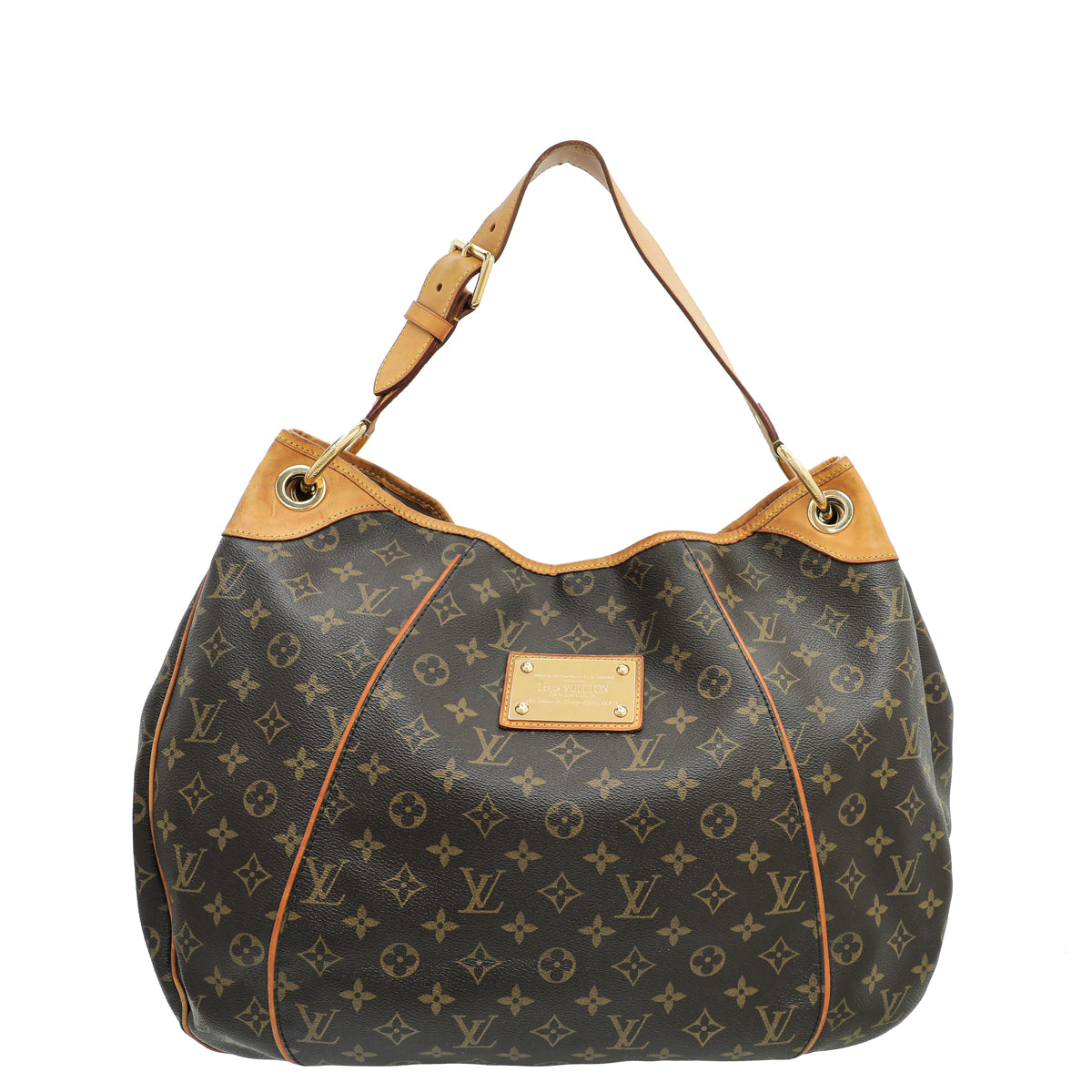 Louis Vuitton Brown Monogram Galliera GM Bag