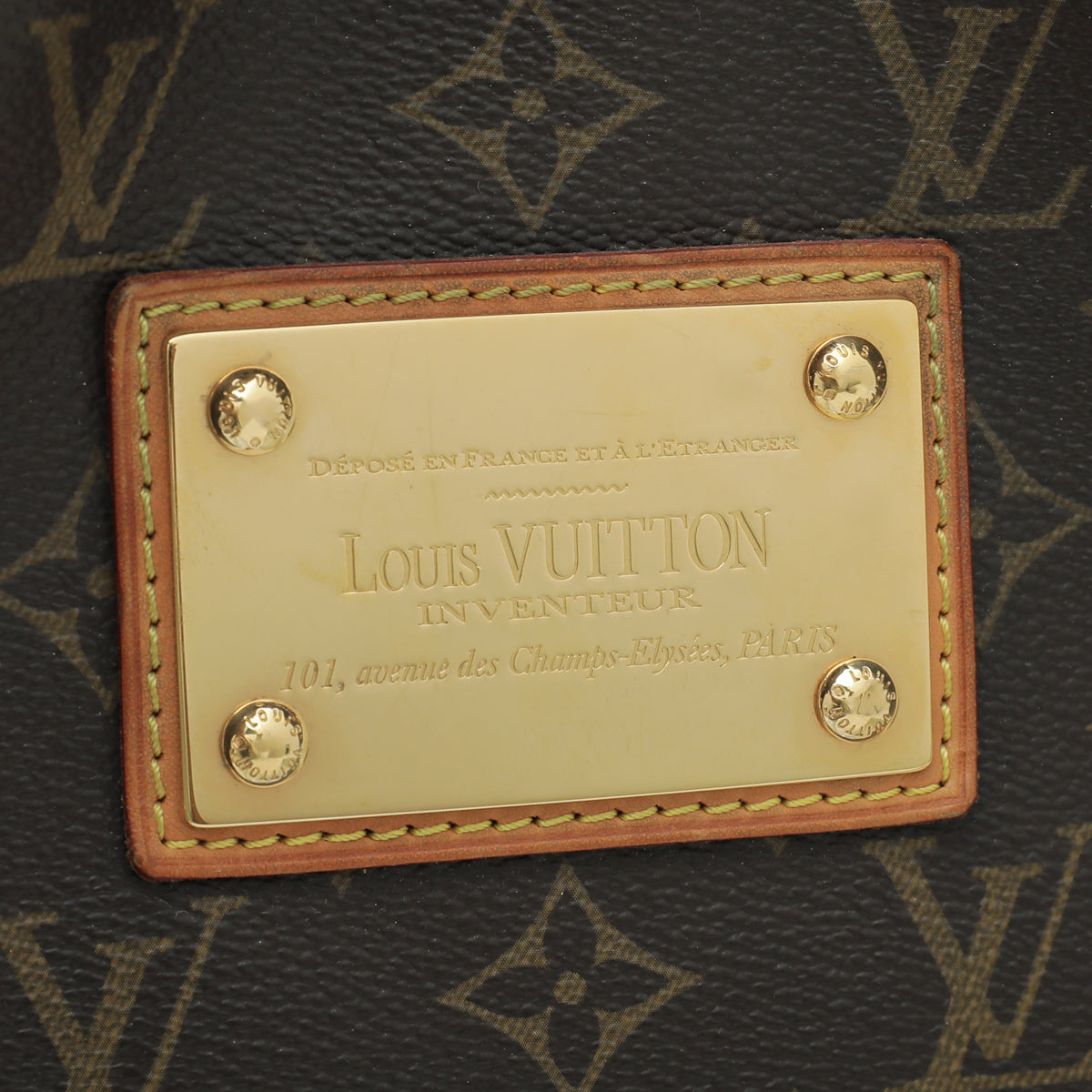 Louis Vuitton Brown Monogram Galliera GM Bag