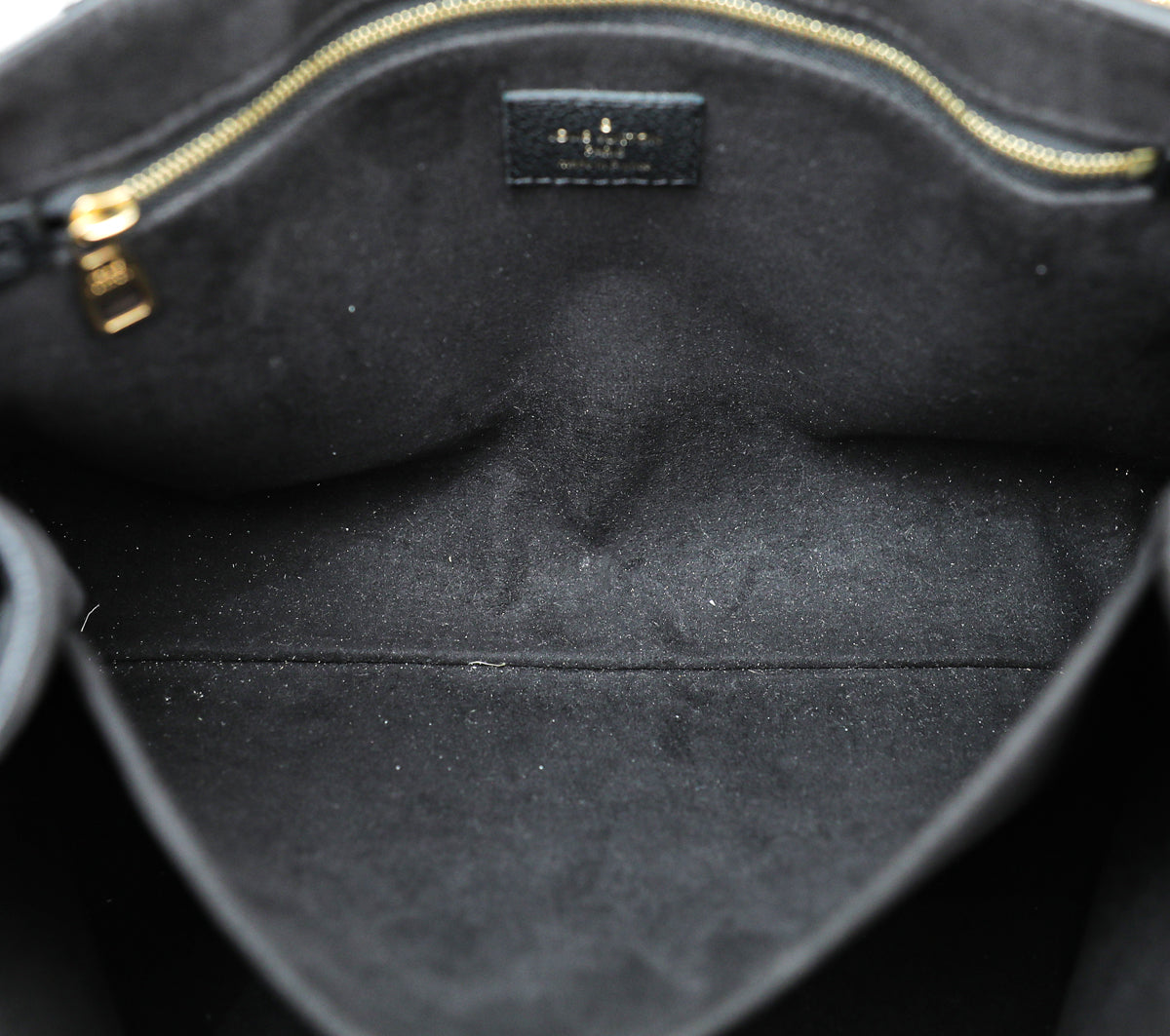 Louis Vuitton Black Monogram Empreinte Saint Germain MM Bag