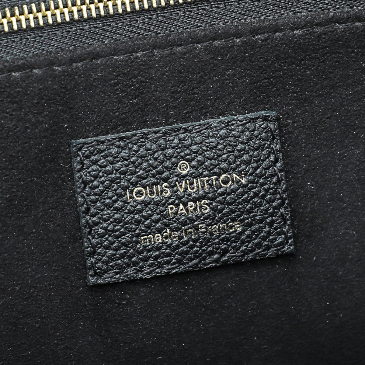 Louis Vuitton Black Monogram Empreinte Saint Germain MM Bag