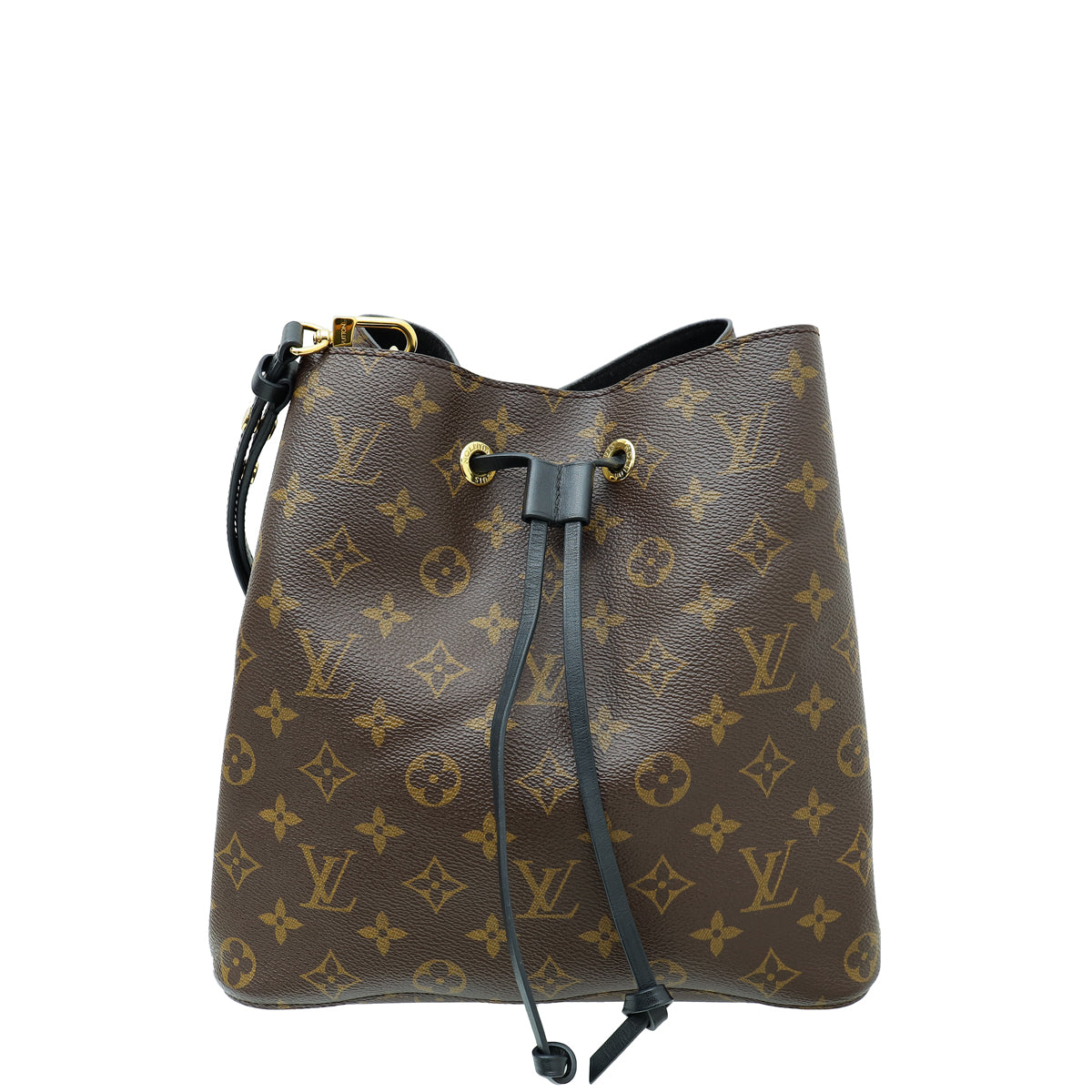 Louis Vuitton Monogram Black Neonoe Bag