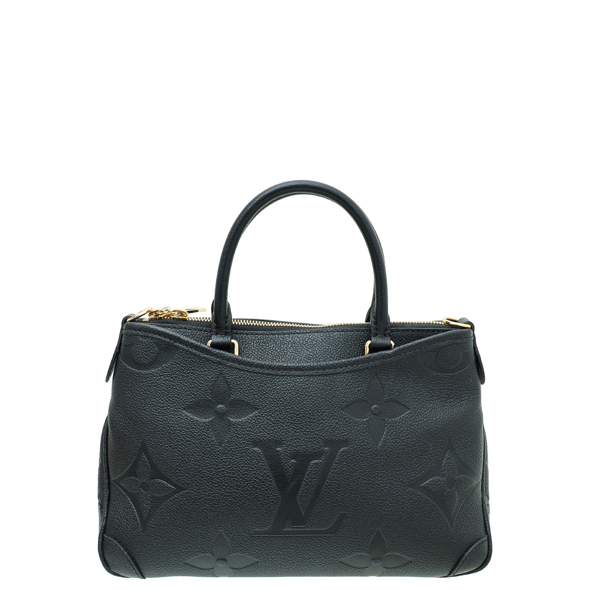 Louis Vuitton Black Empreinte Monogram Giant Trianon PM Bag