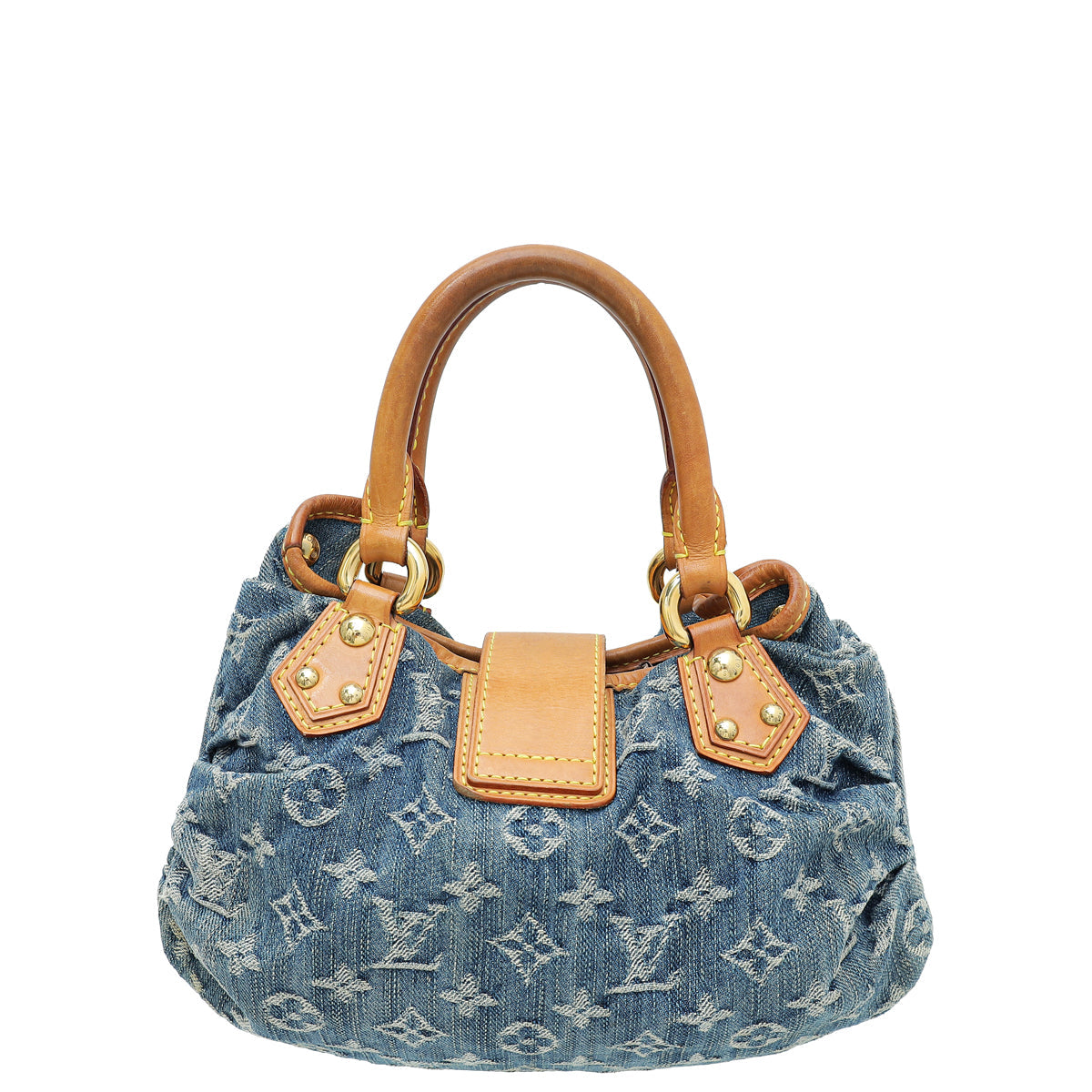 Louis Vuitton Blue Monogram Denim Pleaty Bag