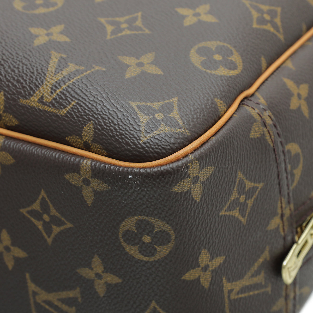 Louis Vuitton Monogram Deauville Boston GM Bag