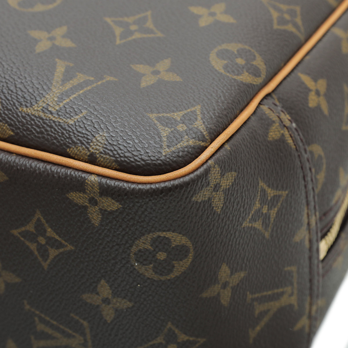 Louis Vuitton Monogram Deauville Boston GM Bag