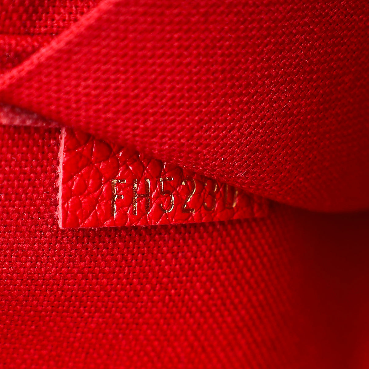 Louis Vuitton Red Monogram Empreinte Felicie Pochette