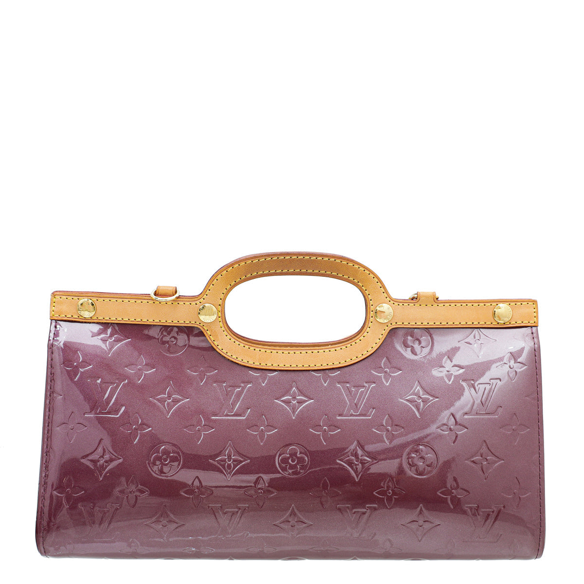 Louis Vuitton Violet Monogram Vernis Roxbury Drive Bag