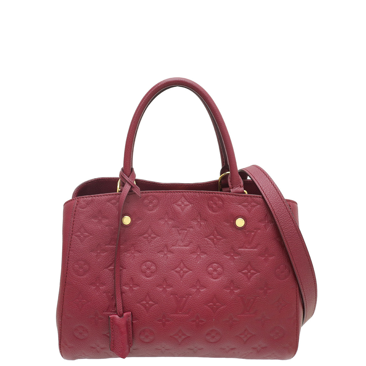 Louis Vuitton Grape Monogram Empreinte Montaigne MM Bag