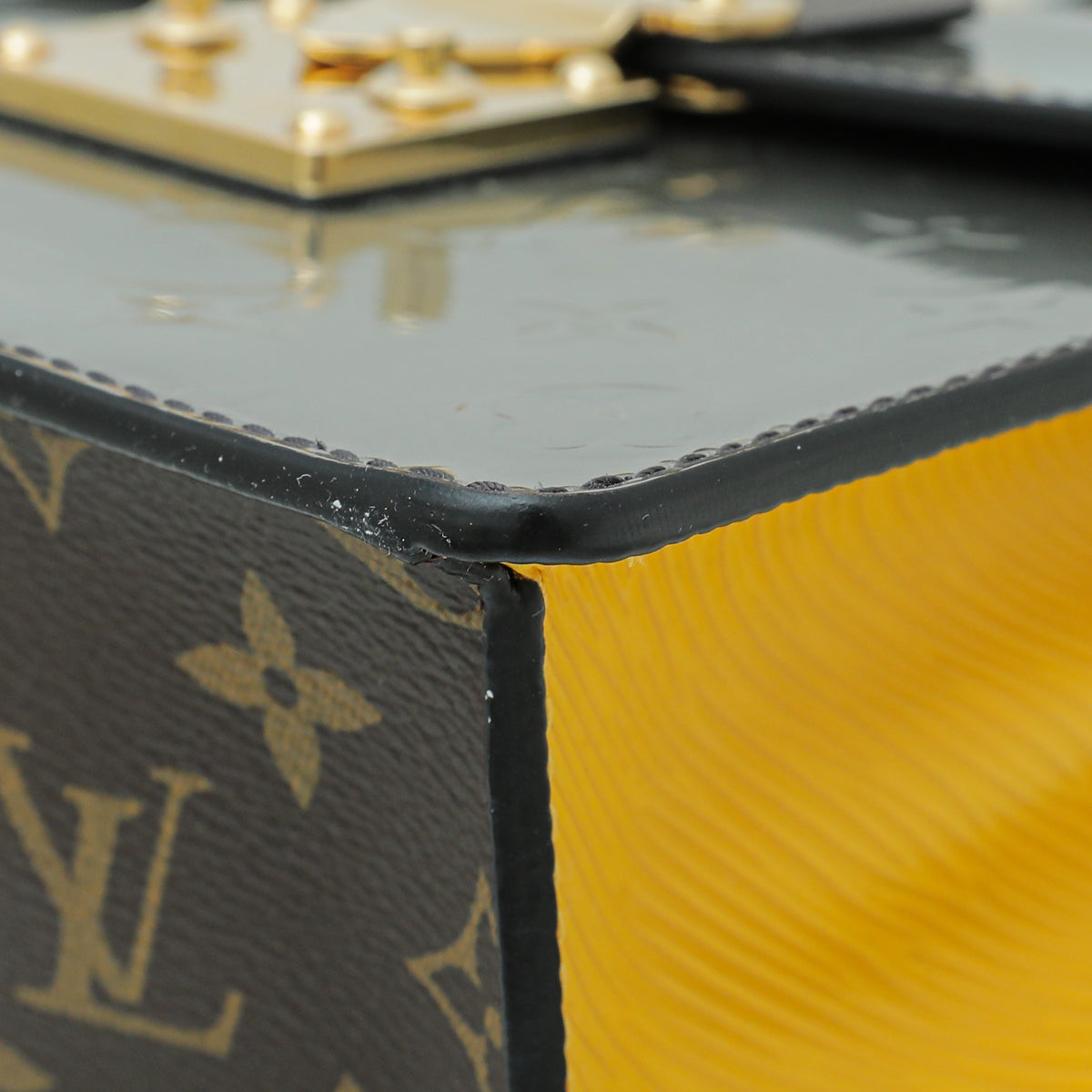 Louis Vuitton Bicolor Monogram Vernis Spring Street Bag