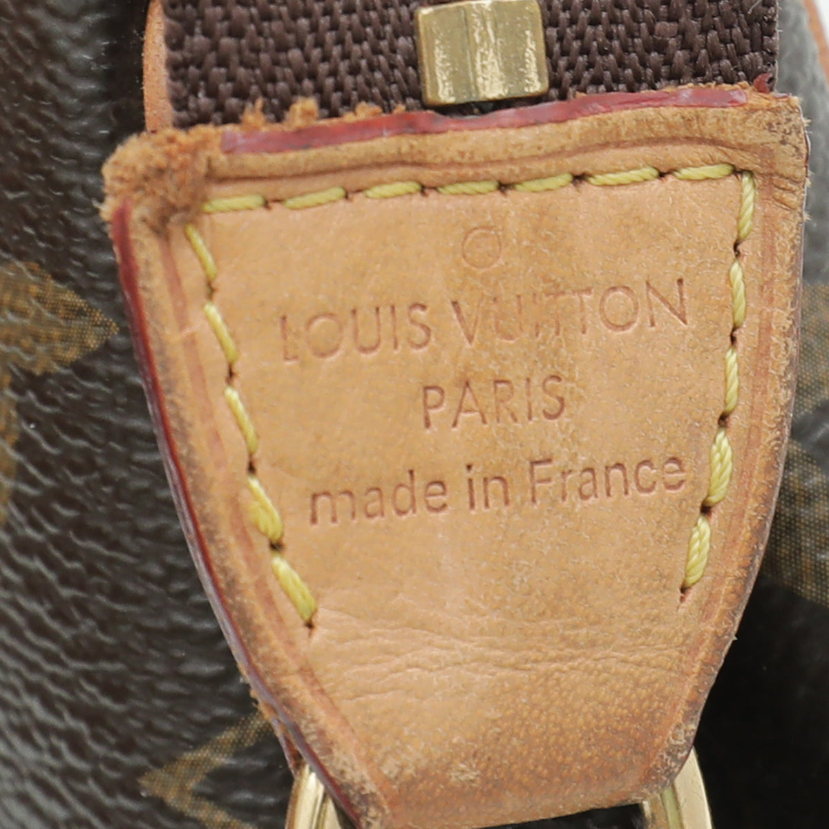 Louis Vuitton Brown Monogram Eva Clutch Bag