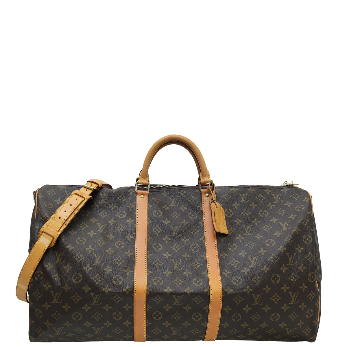 Louis Vuitton Monogram Keepall Bandouliere 60 Bag