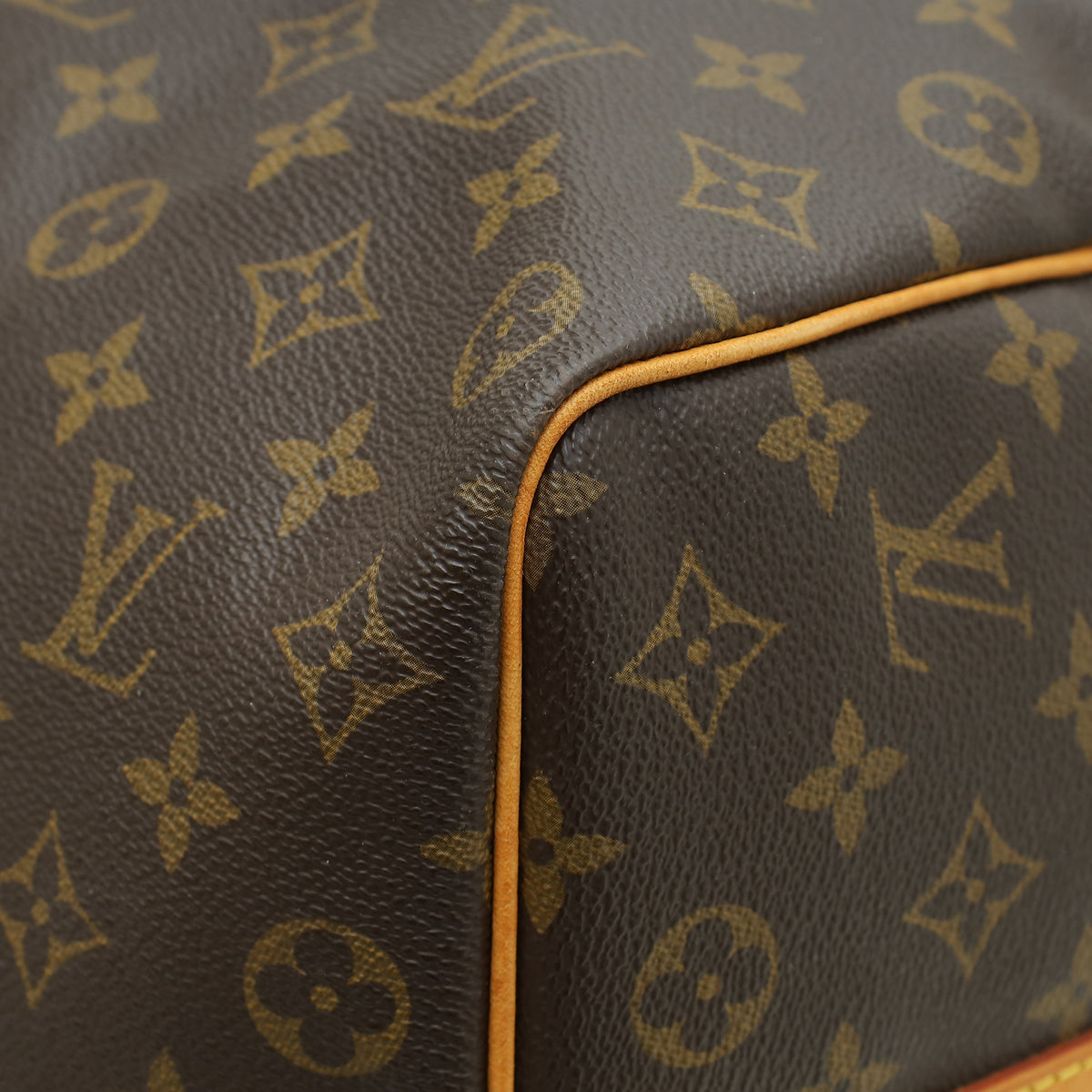 Louis Vuitton Brown Monogram Keepall Bandouliere 50 Bag