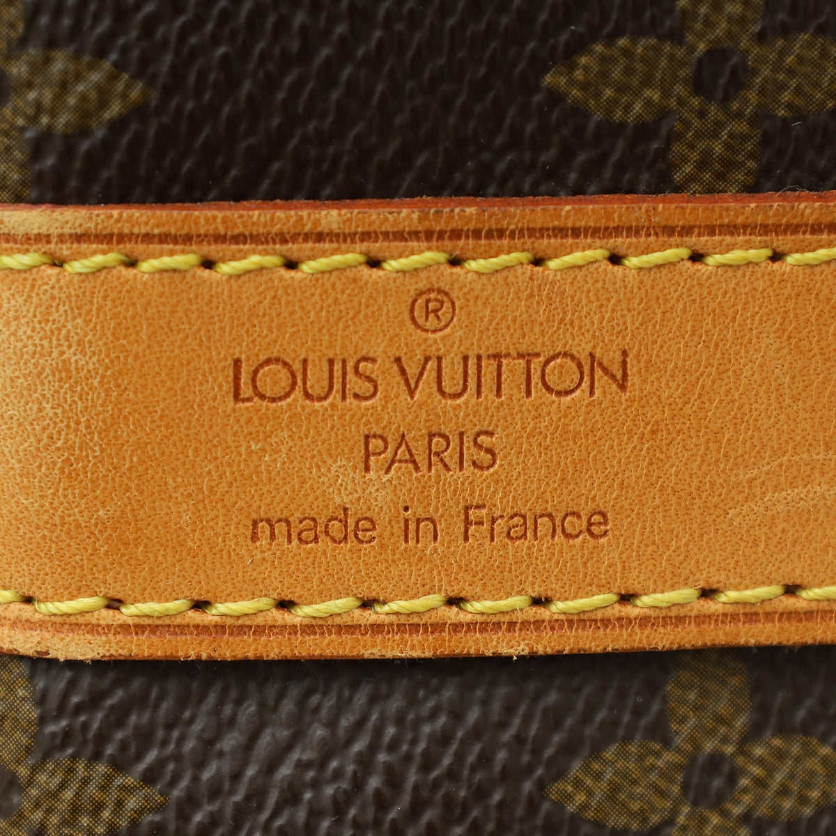 Louis Vuitton Brown Monogram Keepall Bandouliere 50 Bag