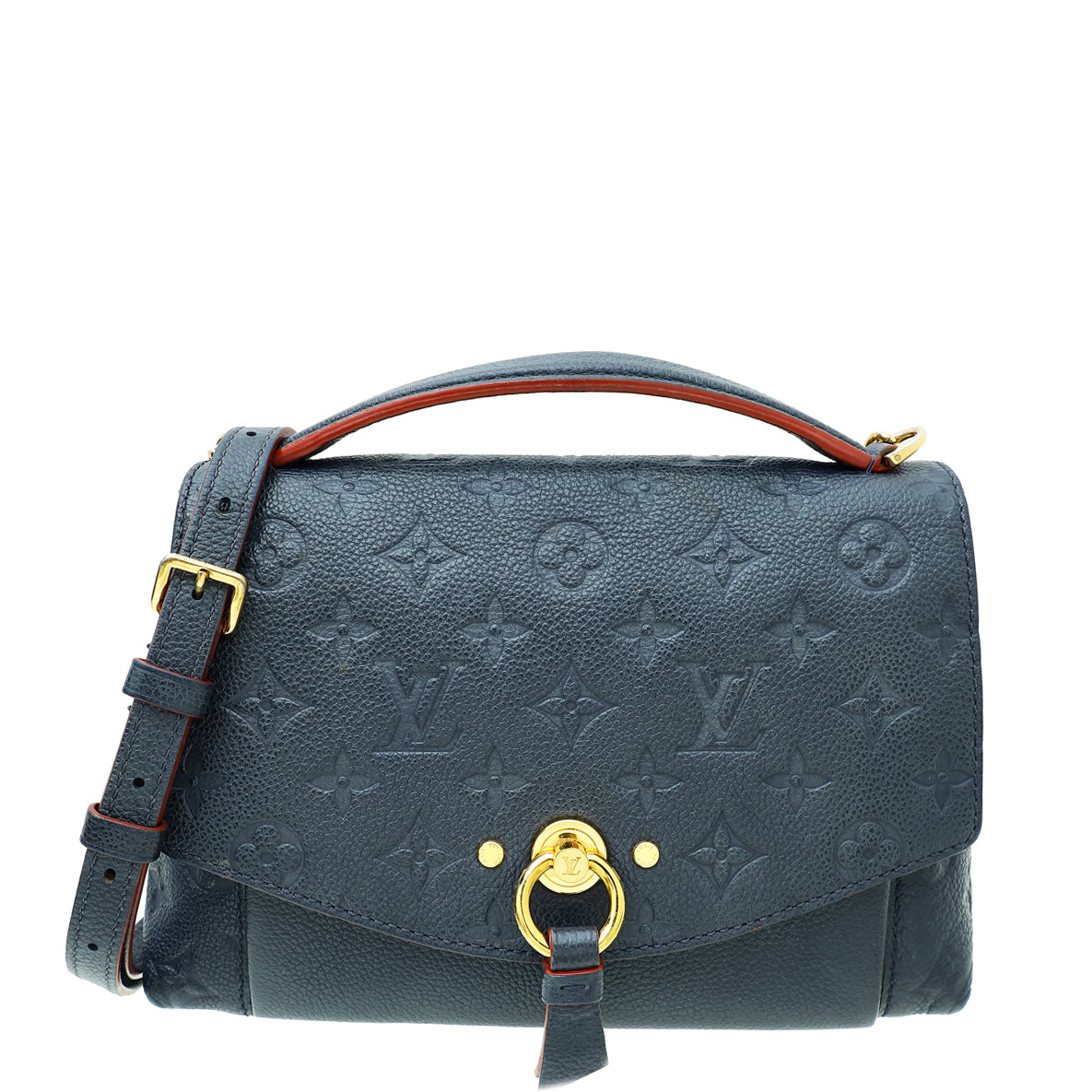 Louis Vuitton Marine Monogram Empreinte Blanche BB Bag