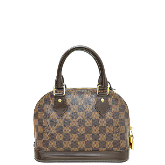 Louis Vuitton Damier Ebene Alma BB Bag