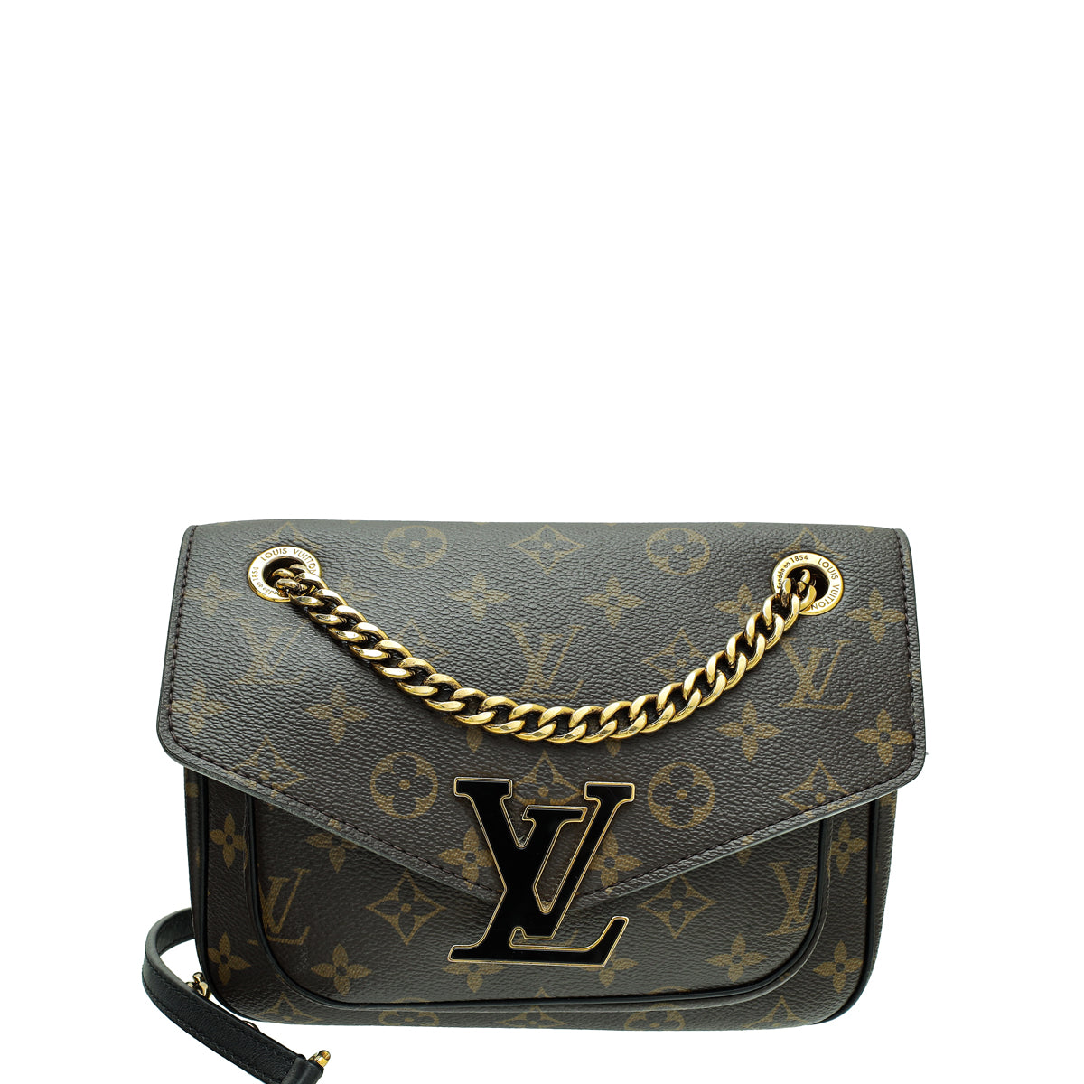 Louis Vuitton Monogram Black Passy Bag