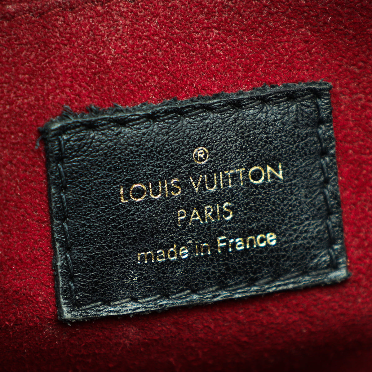 Louis Vuitton Monogram Black Passy Bag