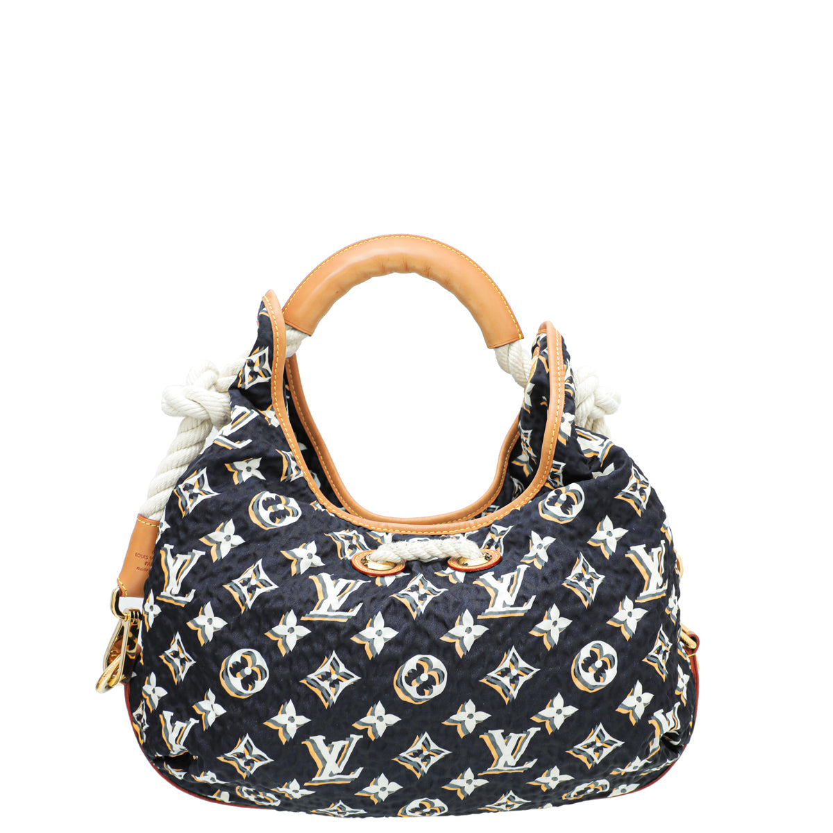 Louis Vuitton Navy Blue Monogram Bulles MM Bag