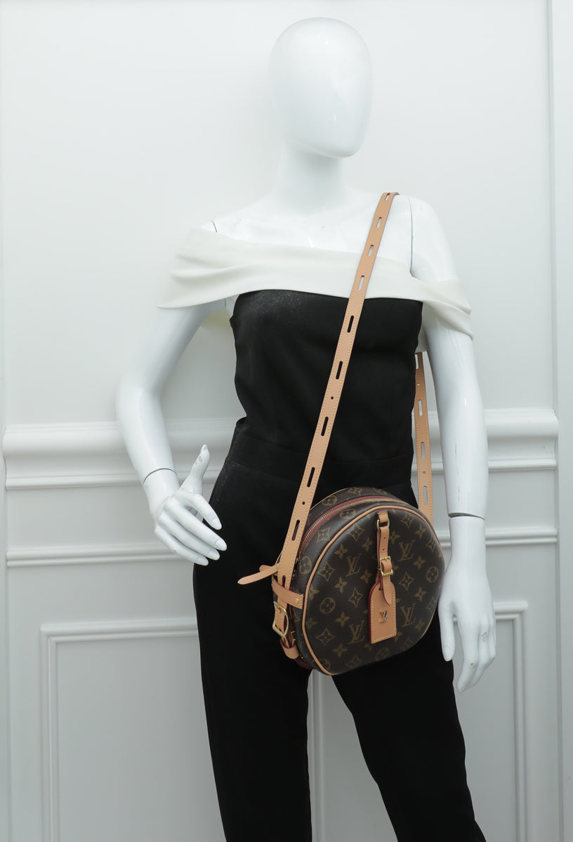 Louis Vuitton Brown Monogram Boite Chapeau Souple MM Bag