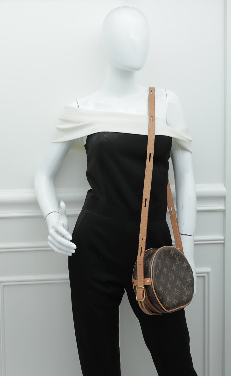 Louis Vuitton Brown Monogram Boîte Chapeau Souple PM Bag