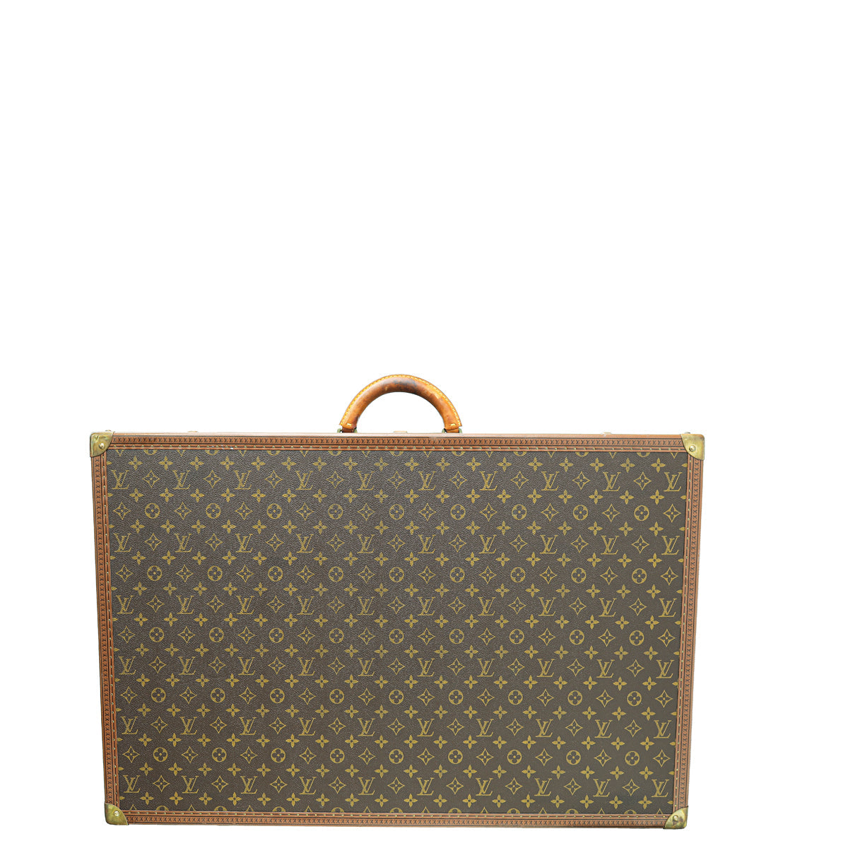 Louis Vuitton Brown Vintage Monogram Bisten 80 Suitcase