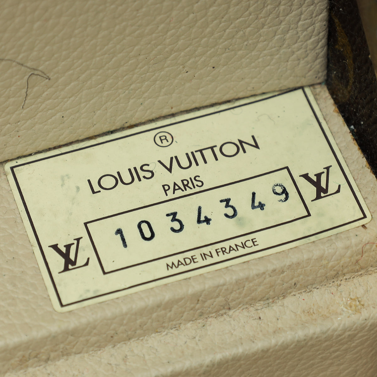 Louis Vuitton Brown Vintage Monogram Bisten 80 Suitcase