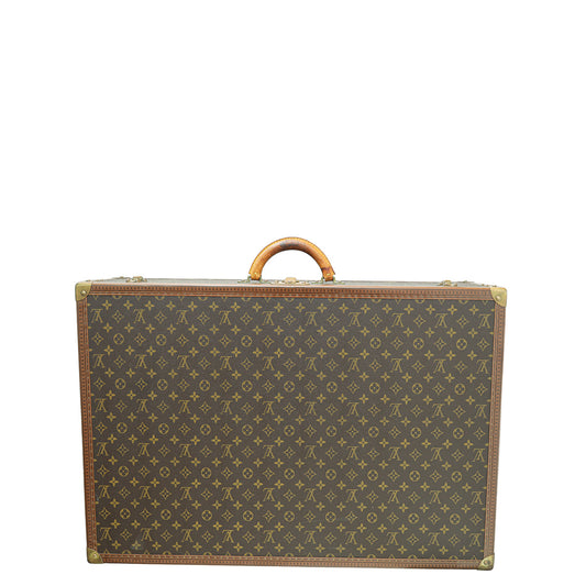 Louis Vuitton Brown Vintage Monogram Bisten 80 Suitcase