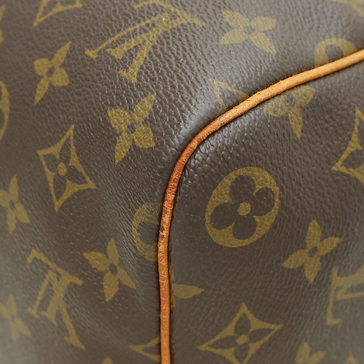 Louis Vuitton Brown Monogram Keepall 45 Bag