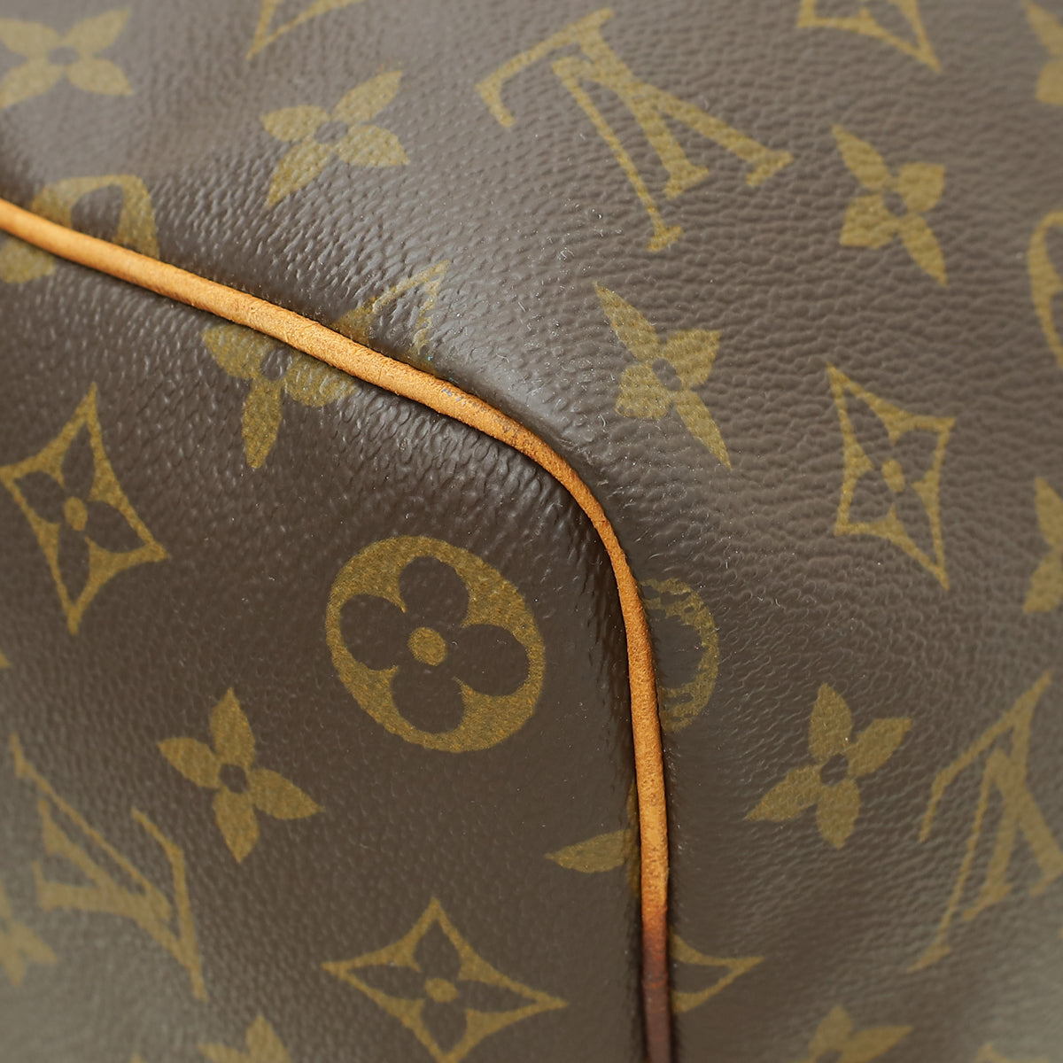 Louis Vuitton Brown Monogram Keepall 45 Bag