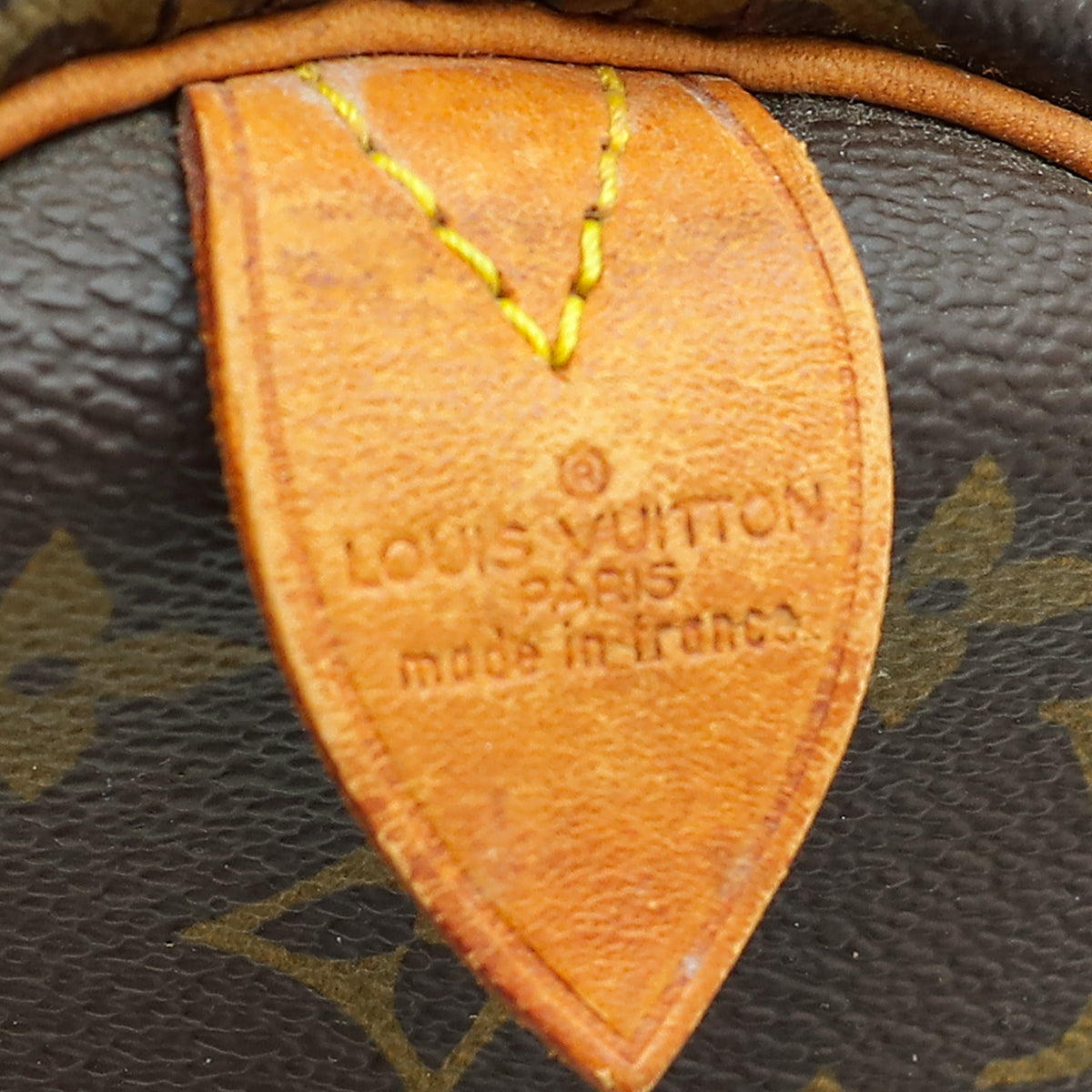 Louis Vuitton Brown Monogram Keepall 45 Bag