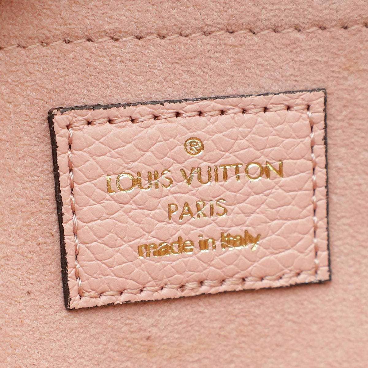 Louis Vuitton Rose Poudre Monogram Empreinte Felicie Pochette Bag