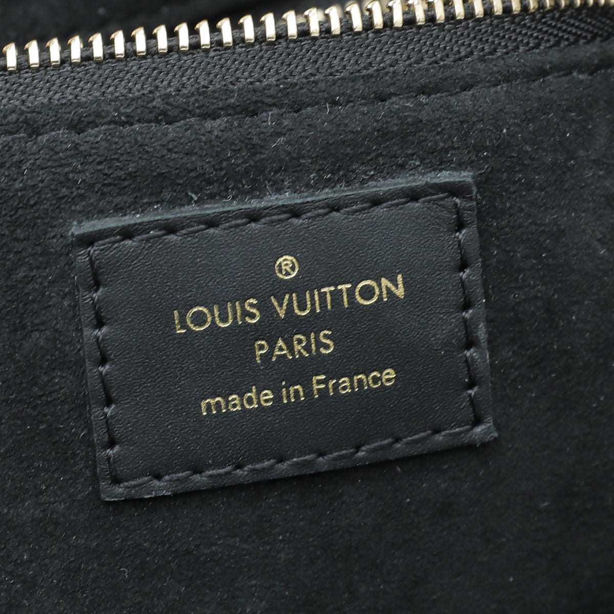 Louis Vuitton Noir Monogram Empreinte Petite Malle Souple Bag