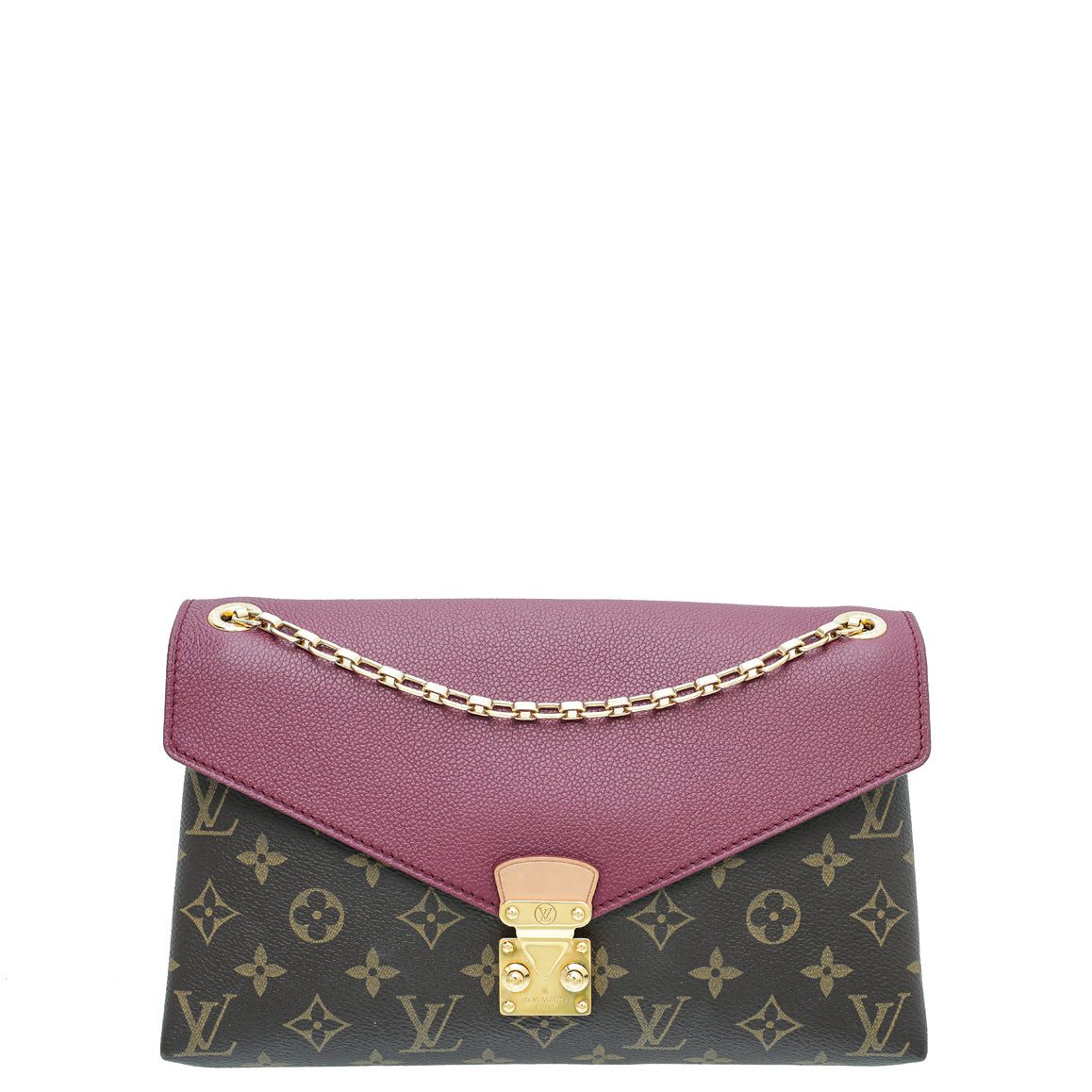 Louis Vuitton Bicolor Monogram Pallas Chain Bag