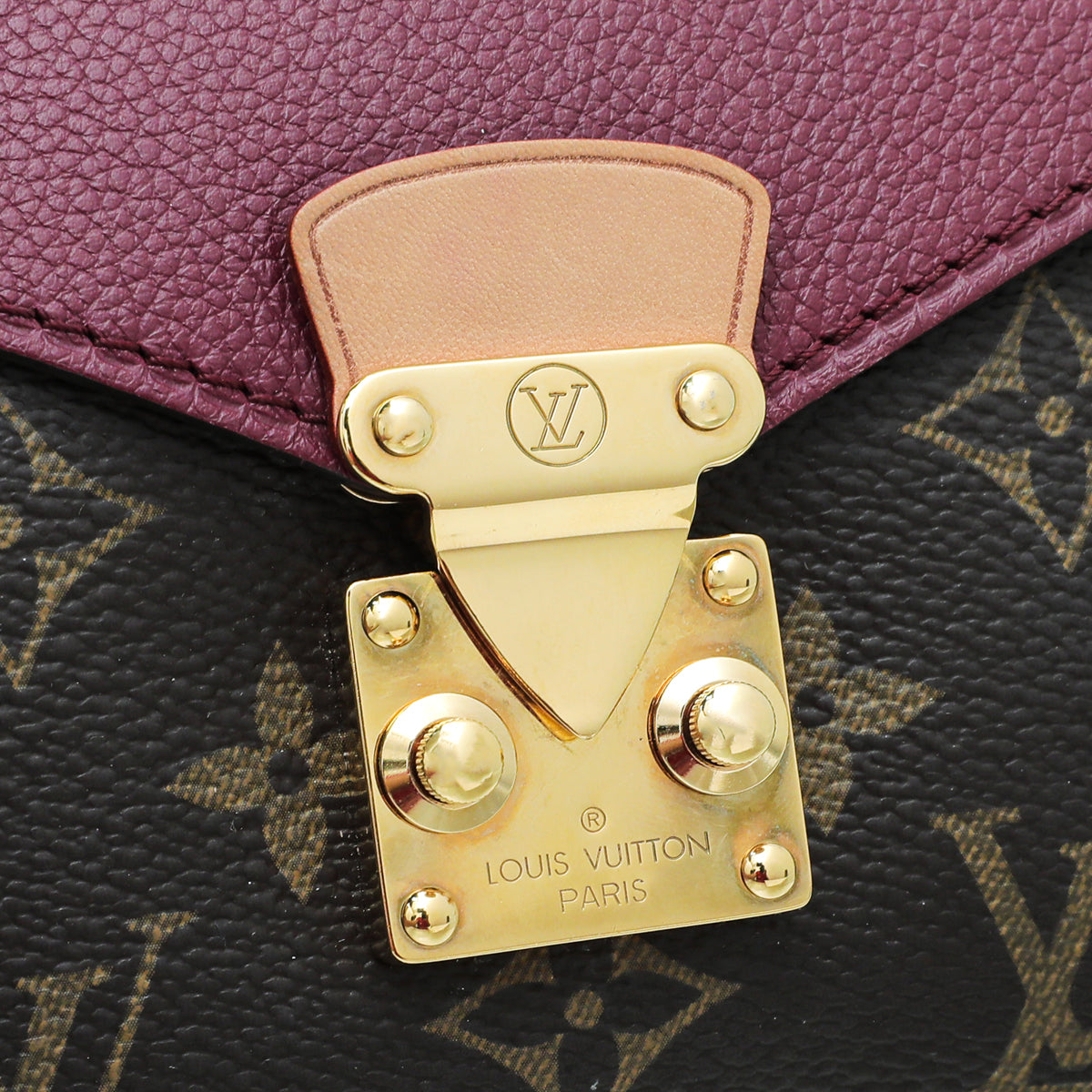 Louis Vuitton Bicolor Monogram Pallas Chain Bag