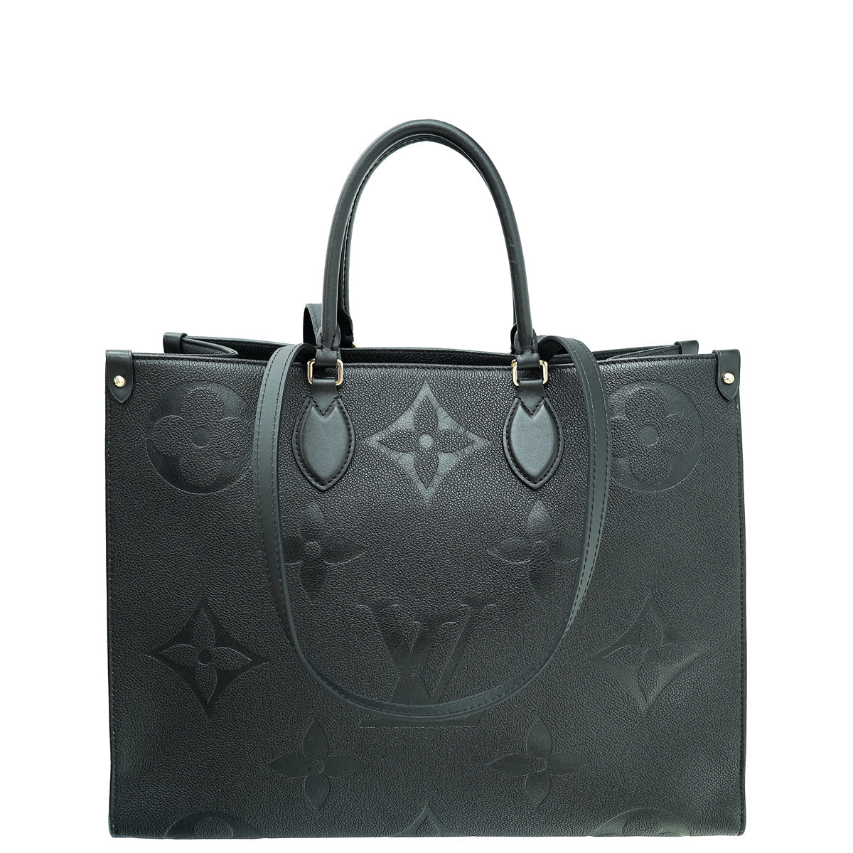 Louis Vuitton Noir Empreinte Monogram Giant Onthego GM Bag