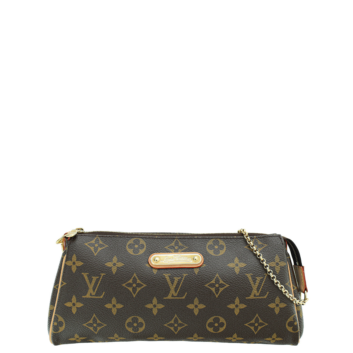 Louis Vuitton Brown Monogram Eva Clutch Bag