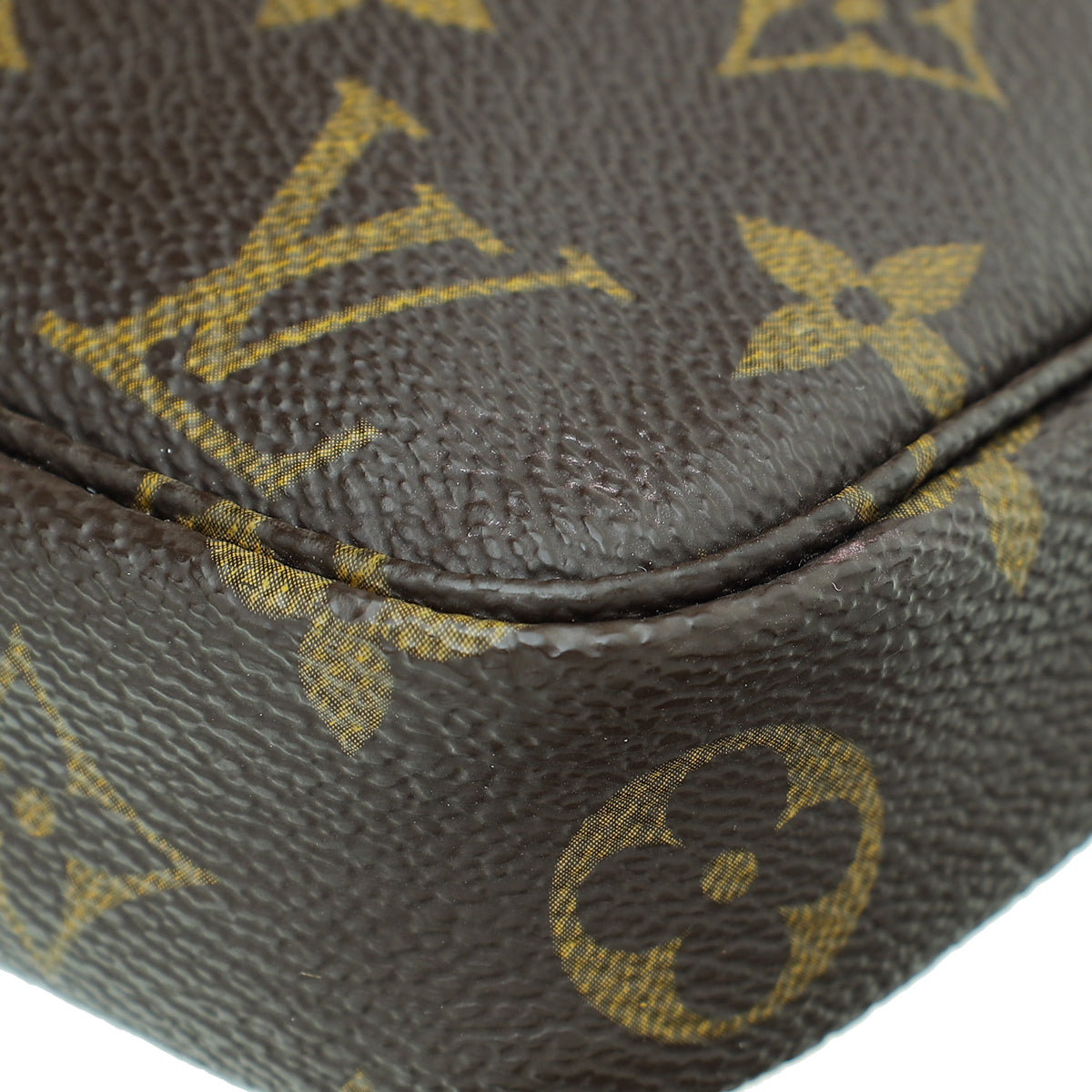 Louis Vuitton Brown Monogram Pochette Accessoires