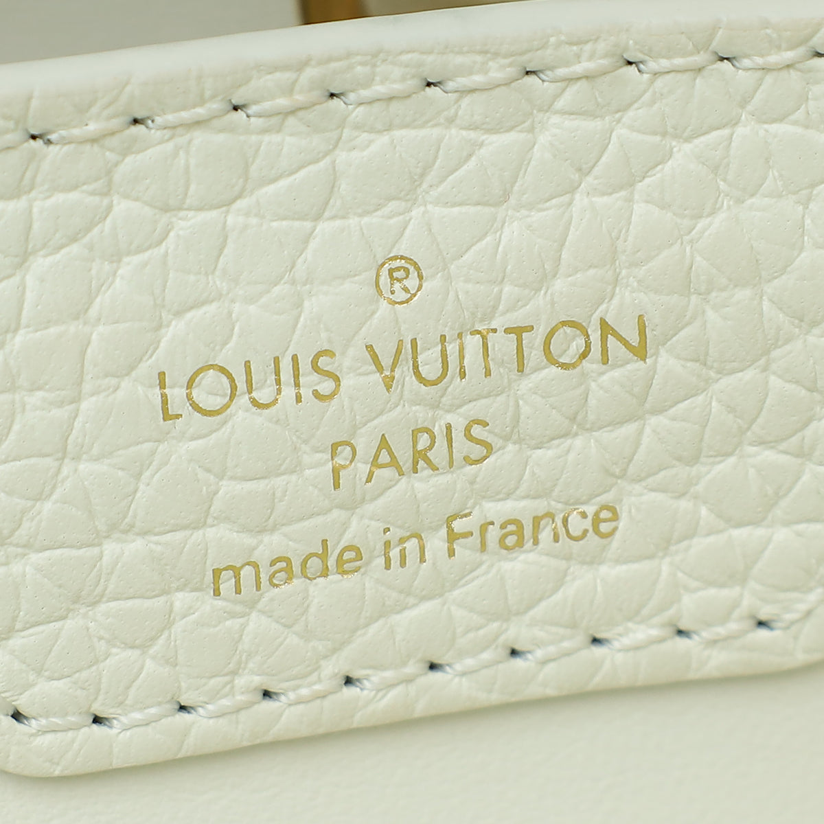 Louis Vuitton Snow White Capucines BB Bag