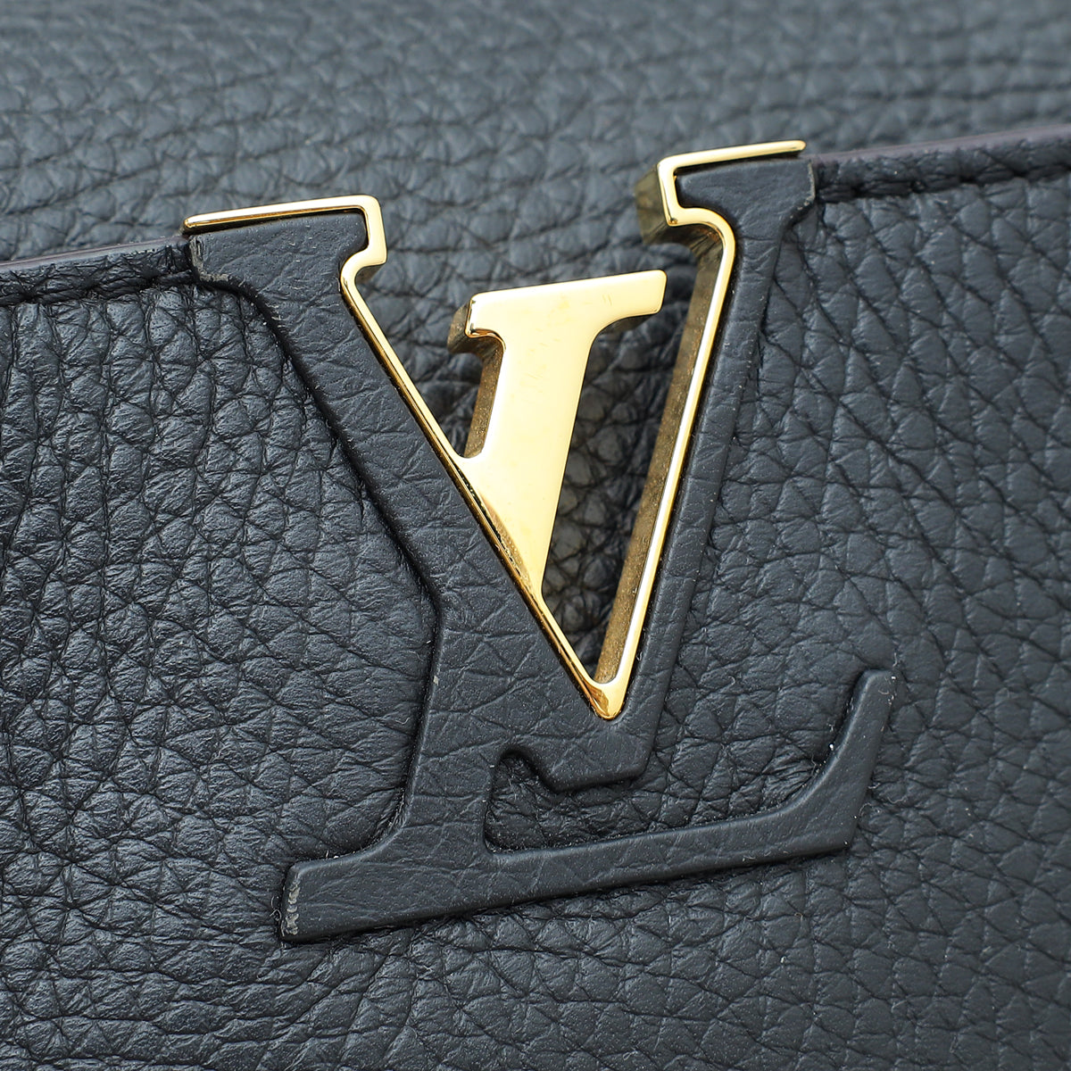 Louis Vuitton Black Capucines BB Bag