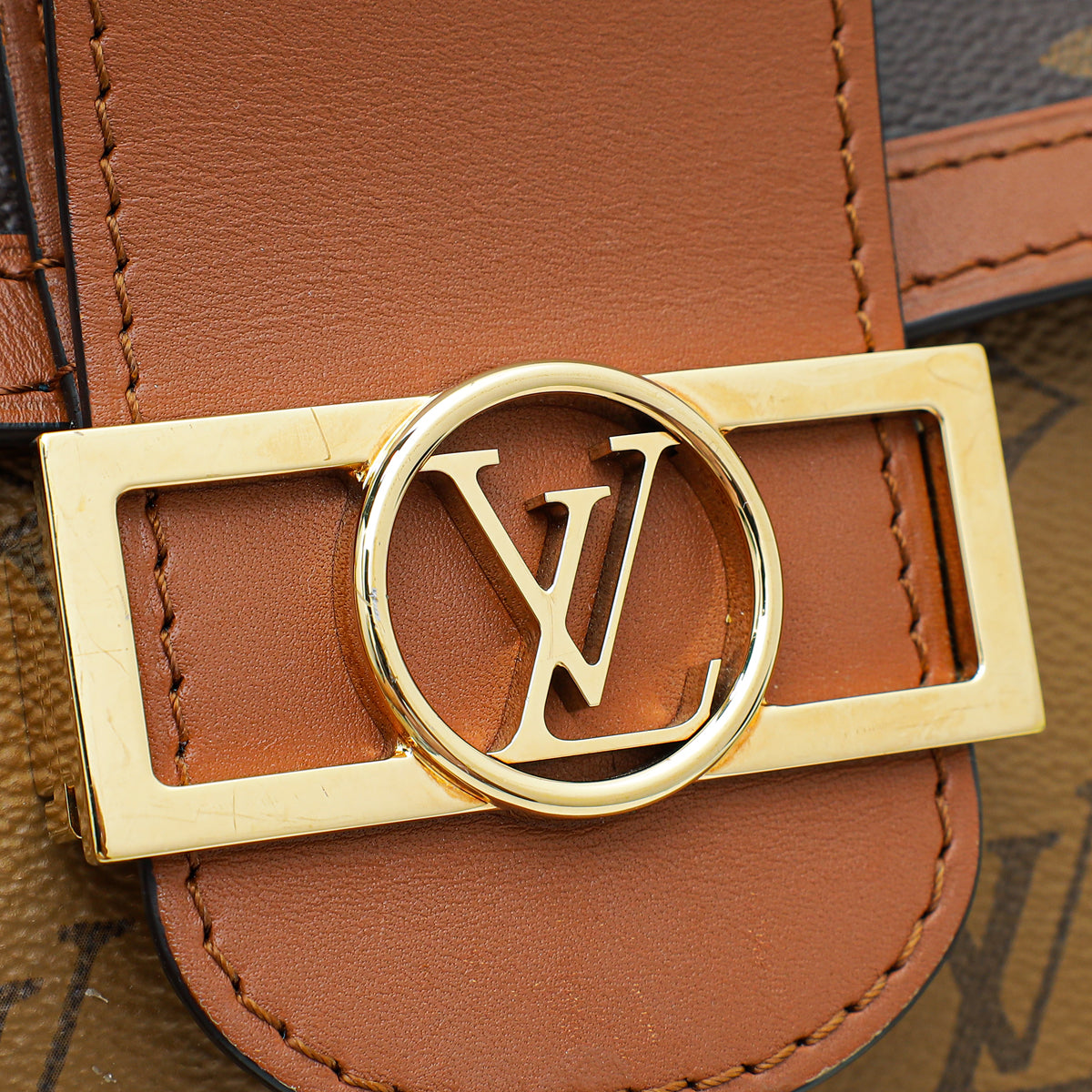 Louis Vuitton Monogram Reverse Dauphine MM Bag