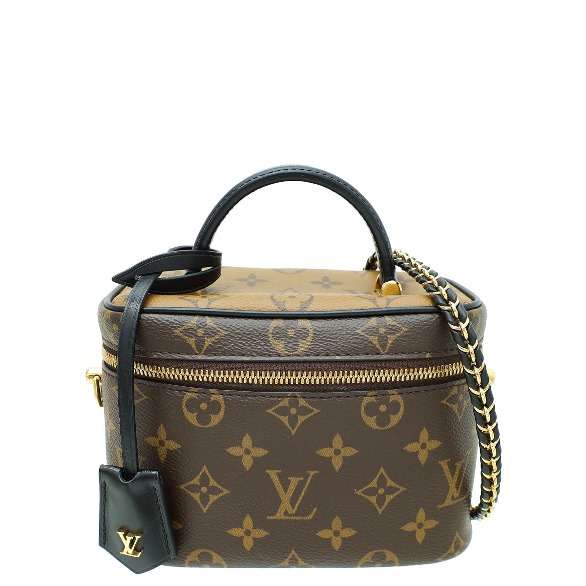 Louis Vuitton Brown Monogram Reverse Vanity PM Bag