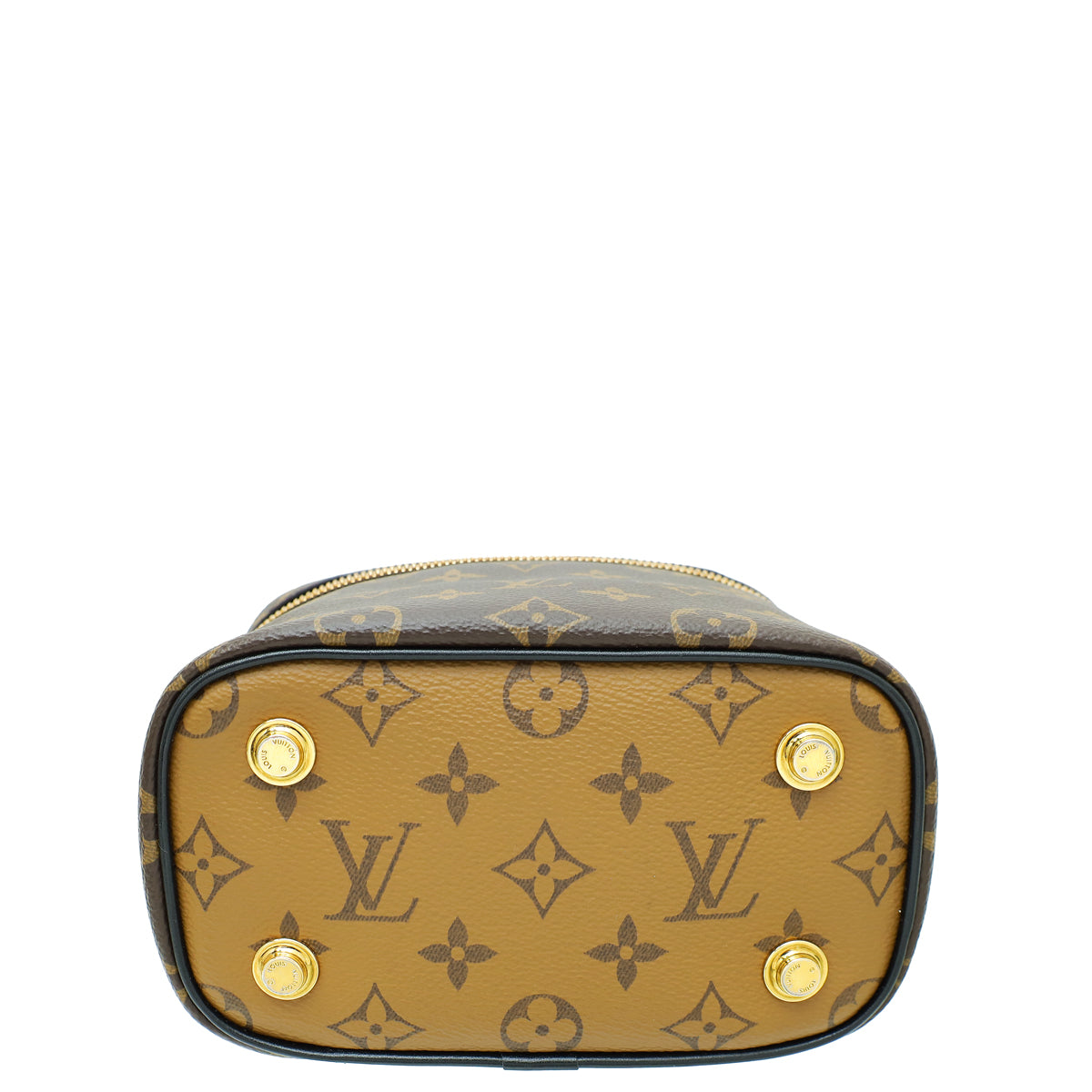 Louis Vuitton Brown Monogram Reverse Vanity PM Bag