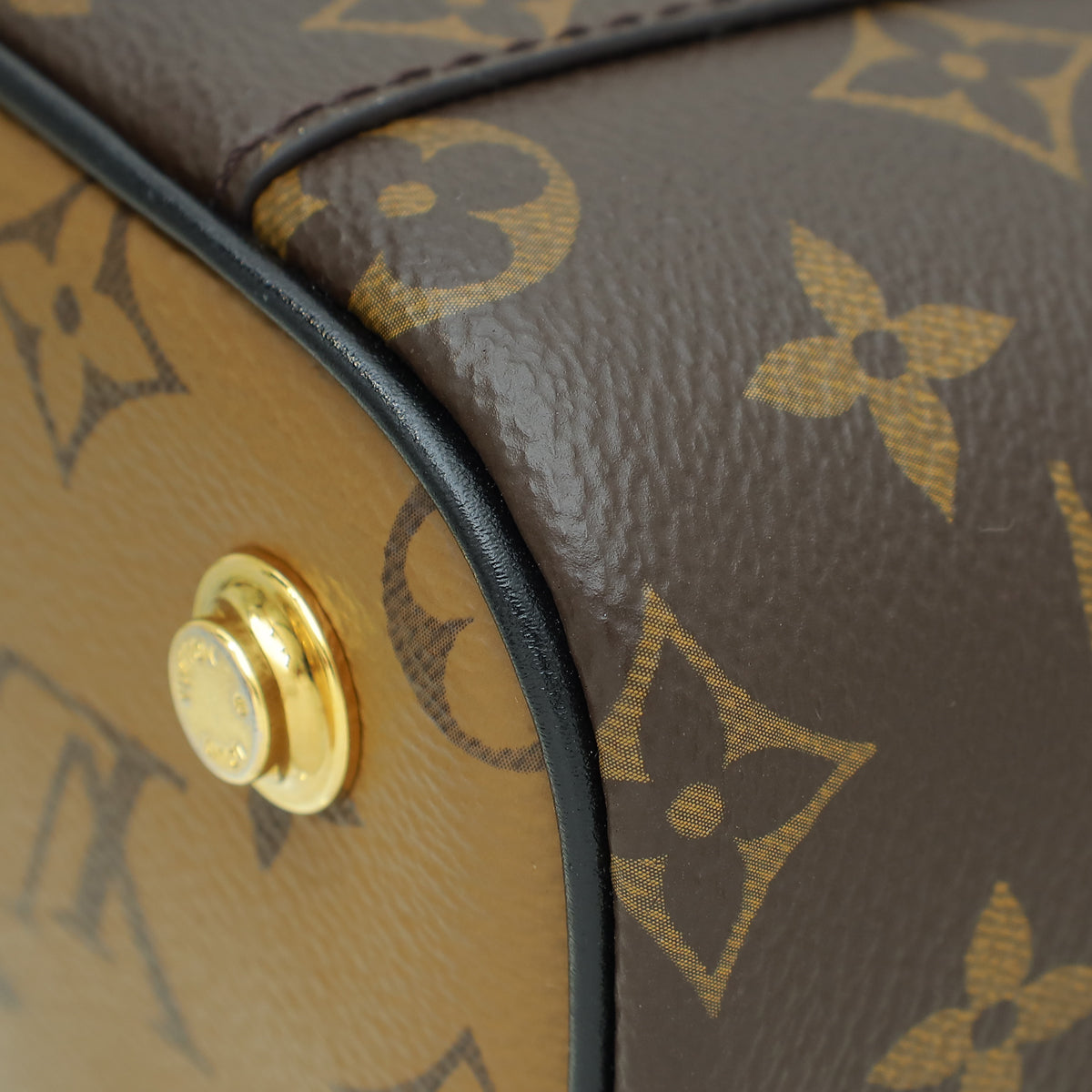 Louis Vuitton Brown Monogram Reverse Vanity PM Bag