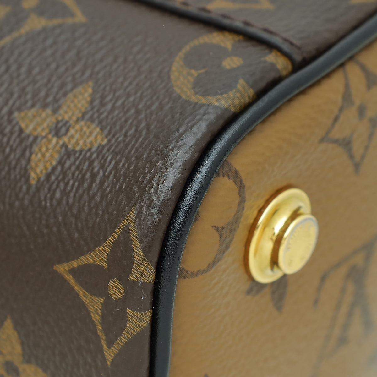 Louis Vuitton Brown Monogram Reverse Vanity PM Bag