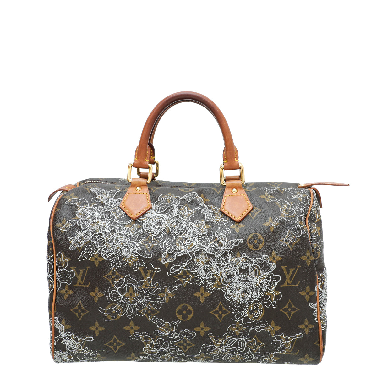 Louis Vuitton Monogram Speedy Dentelle 30 Bag