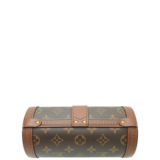 Louis Vuitton Monogram Brown Papillon Trunk Bag