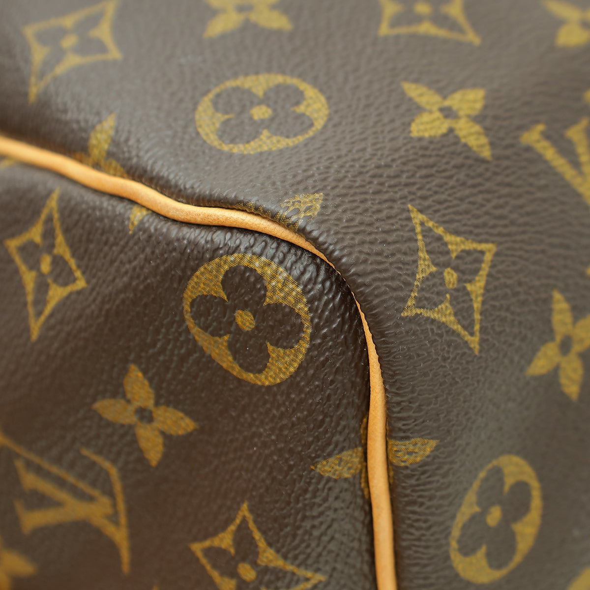 Louis Vuitton Brown Monogram Speedy Bandouliere 35 Bag