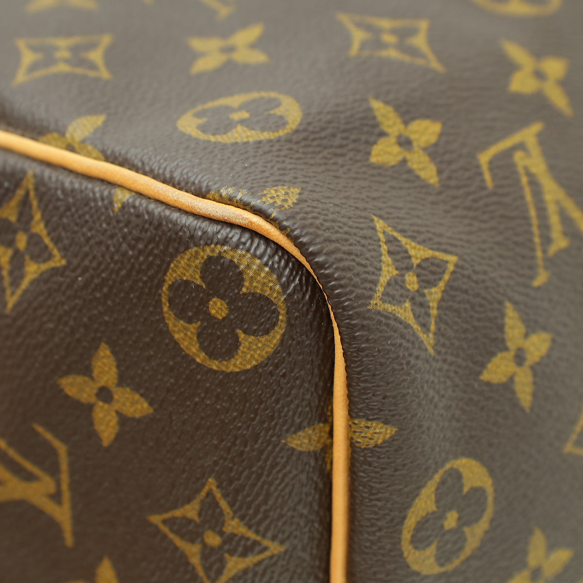 Louis Vuitton Brown Monogram Speedy Bandouliere 35 Bag