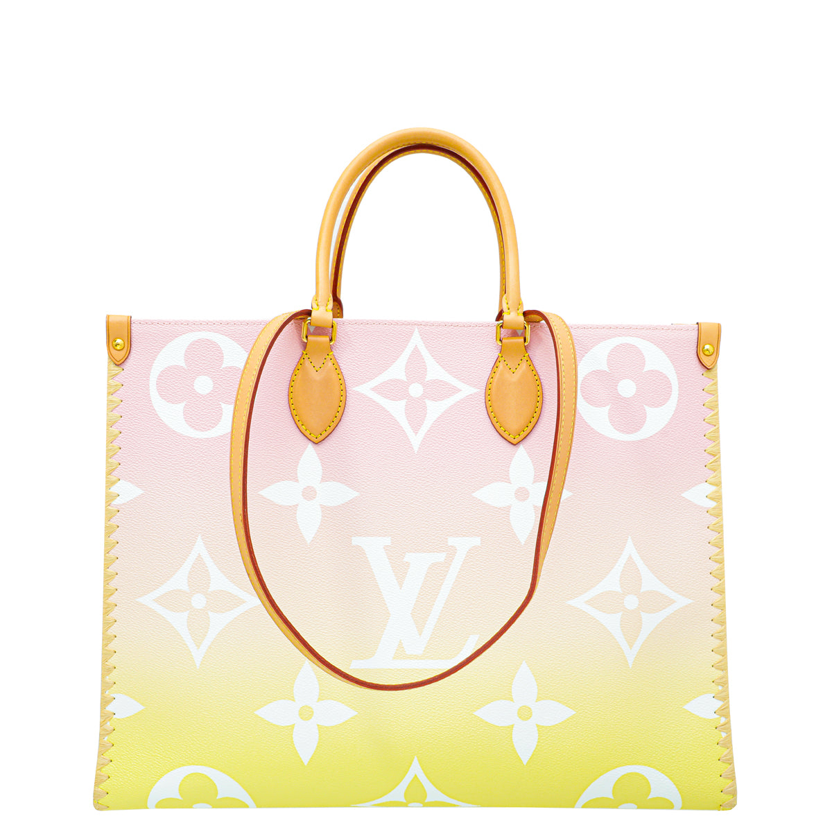 Louis Vuitton Gradient Pink Monogram By the Pool Onthego Cities "Dubai" GM Bag