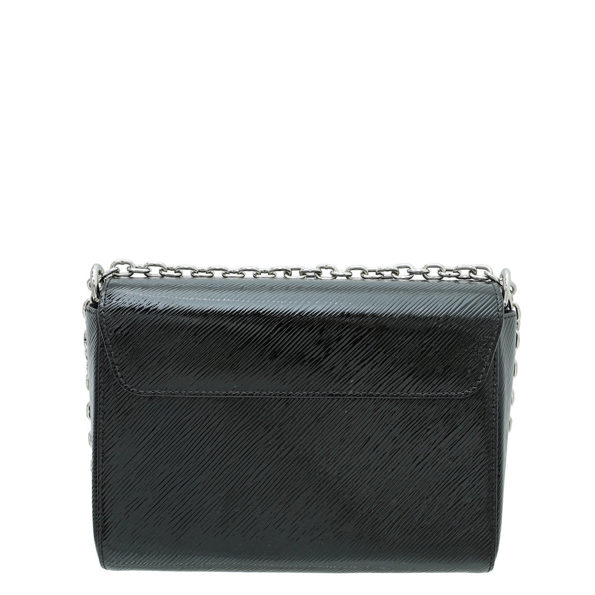 Louis Vuitton Noir Vernis Twist MM Bag